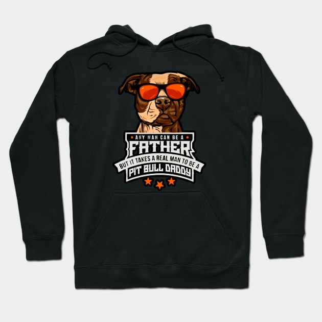 pit bull daddy Hoodie by karinaart